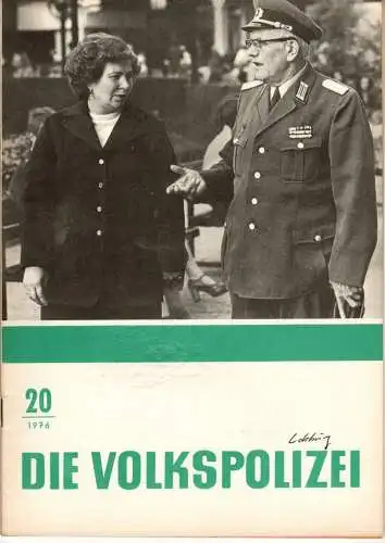 Die Volkspolizei 20/1976. 