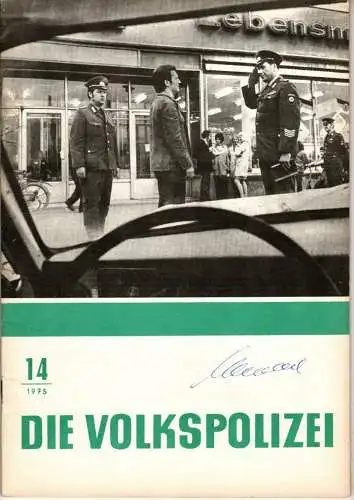 Die Volkspolizei 14/1975. 