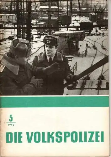Die Volkspolizei 5/1974. 