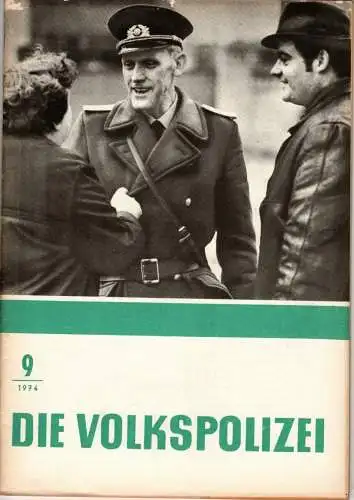 Die Volkspolizei 9/1974. 