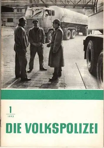 Die Volkspolizei 1/1973. 