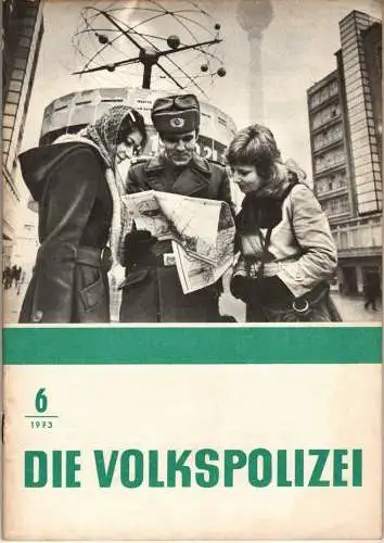 Die Volkspolizei 6/1973. 