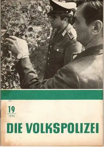 Die Volkspolizei 19/1973. 