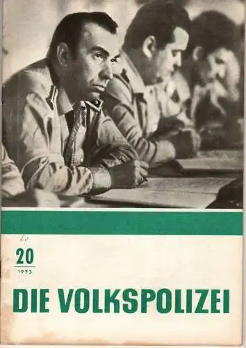 Die Volkspolizei 20/1973. 