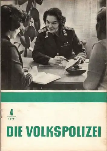 Die Volkspolizei 4/1972. 