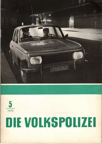 Die Volkspolizei 5/1972. 