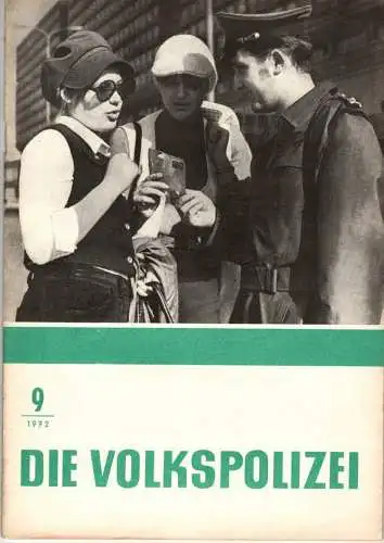 Die Volkspolizei 9/1972. 