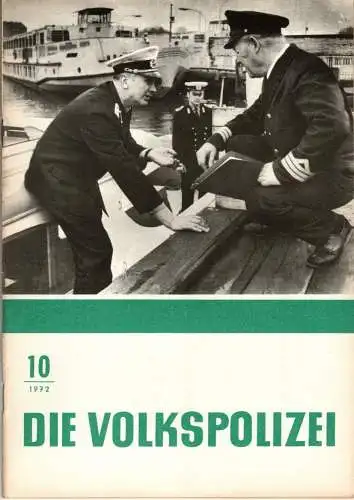 Die Volkspolizei 10/1972. 