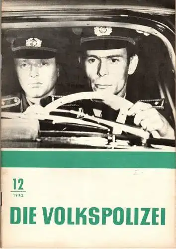 Die Volkspolizei 12/1972. 