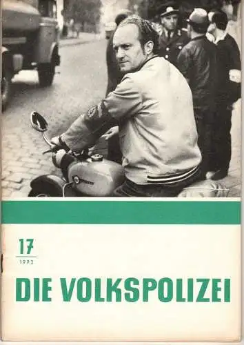 Die Volkspolizei 17/1972. 