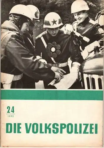 Die Volkspolizei 24/1972. 