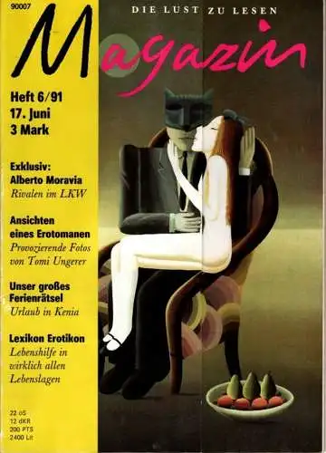 DDR Zeitschrift Das Magazin 6-1991