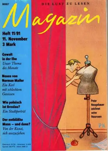 DDR Zeitschrift Das Magazin 11-1991