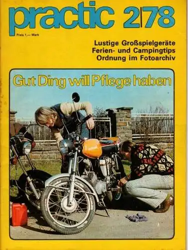 DDR Heimwerkermagazin practic 2/1978