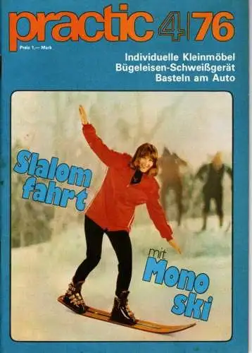 DDR Heimwerkermagazin practic 4/1976
