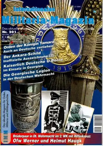 Internationales Militaria Magazin IMM Nr. 201. 