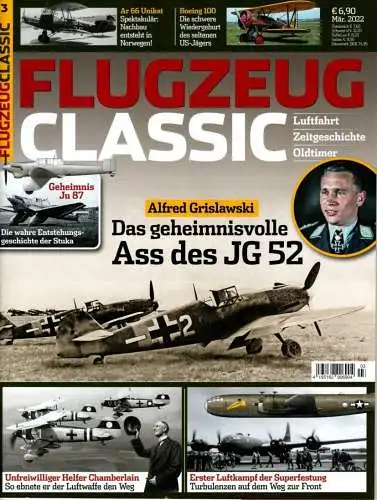 Flugzeug Classic Luftfahrt Zeitgeschichte Oldtimer 3 - 2022. 