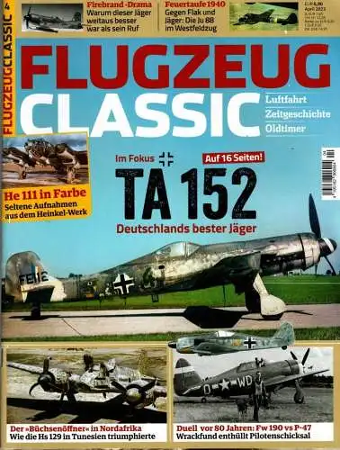 Flugzeug Classic Luftfahrt Zeitgeschichte Oldtimer 4 - 2023. 