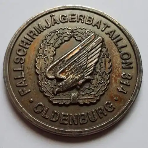 Challenge Coin Fallschirmjägerbataillon 314 Oldenburg