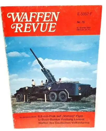Zeitschrift Waffenrevue Nr.75.