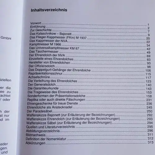 Wolfgang Barth/Wolfgang Max: Militärische Blankwaffen in der DDR. 