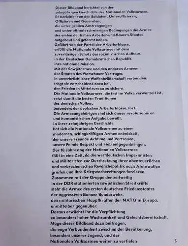 Soldaten des Volkes - Geschichte der Nationalen Volksarmee in Bildern. 