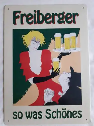 Blechschild Freiberger - So was Schönes