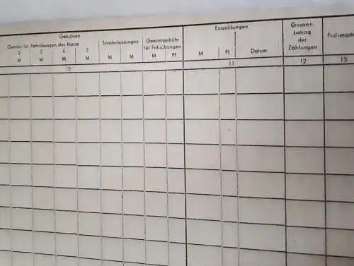 DDR GST Schülerjournal blanko