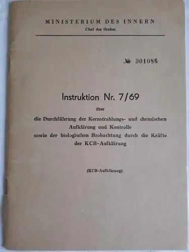 DDR MdI Instruktion Nr.7/69