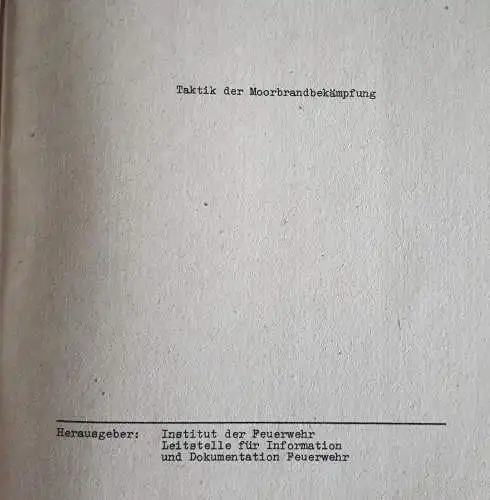 DDR MdI Informationen Feuerwehr 1-1979