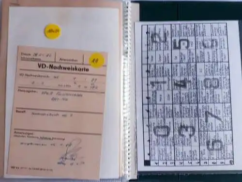 DDR MdI Nachrichtenunterlagen der Deutschen Volkspolizei
