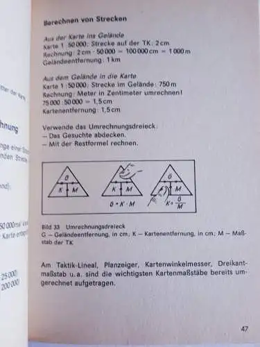 DDR Karten- und Geländekunde