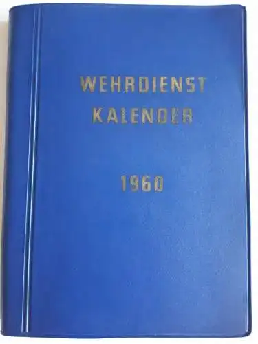 Wehrdienstkalender 1960