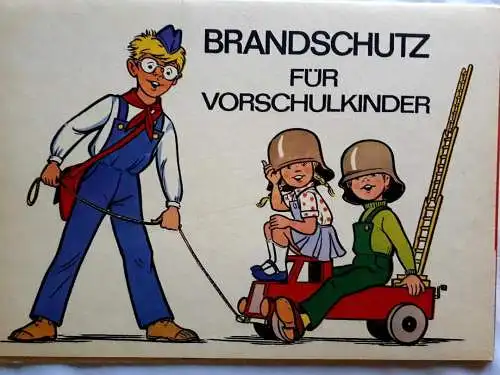 DDR Mappe Feuerwehr - Brandschutz für Vorschulkinder