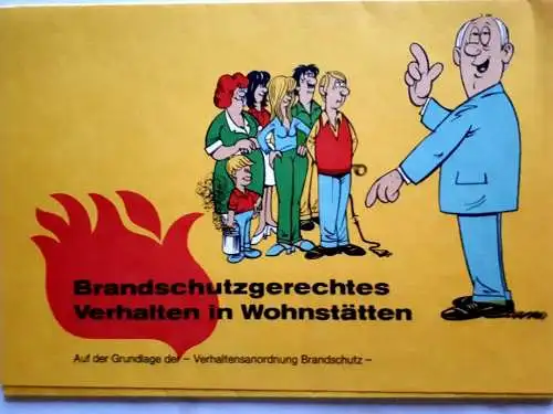 DDR Mappe Brandschutzgerechtes Verhalten in Wohnstätten