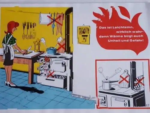 DDR Mappe Brandschutzgerechtes Verhalten in Wohnstätten