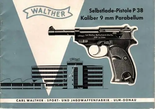 Bedienungsanleitung für Walther P 38 9 mm