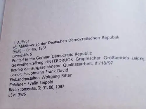 DDR Handbuch für Pioniere der Kampfgruppen der Arbeiterklasse