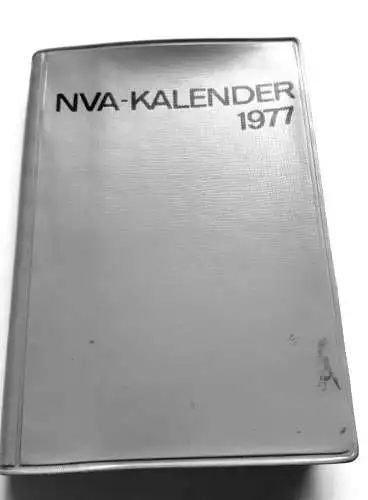 DDR NVA Kalender 1977