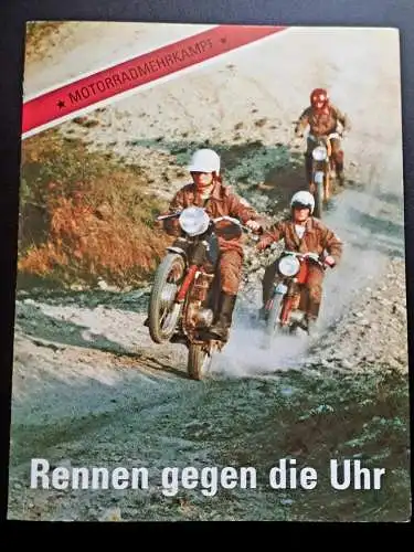 Broschüre Motorsportverband der GST und Motorradmehrkampf