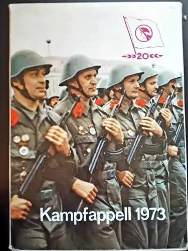 DDR Bildersammlung Kampfgruppen Kampfappell 1973