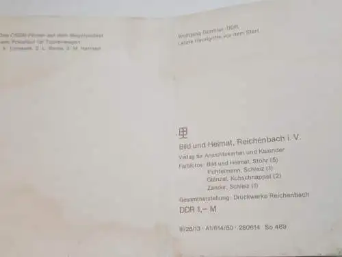 DDR Bildermappe 45.Internationales Schleizer Dreieck Rennen