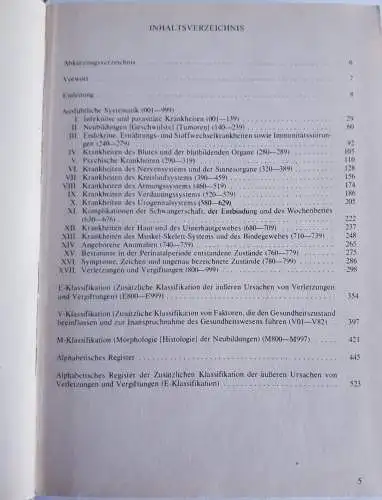 Internationale Klassifikation der Krankheiten 9.Revision 1975 - Berlin 1978