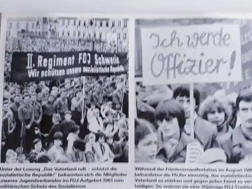 Gestaltungsmaterial für Wandzeitung anläßlich des 26.Jahrestages der NVA