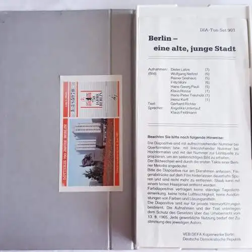 DIA Ton-Set 901 Berlin-eine alte,junge Stadt