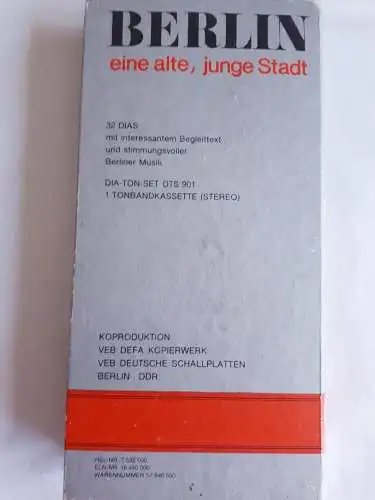 DIA Ton-Set 901 Berlin-eine alte,junge Stadt