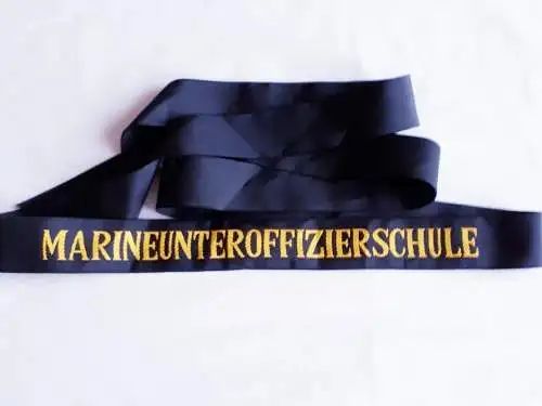 Bundeswehr Mützenband Marineunteroffizierschule