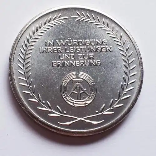 DDR NVA Grenztruppen Medaille Gesicherte Grenzen - Gesicherter Frieden