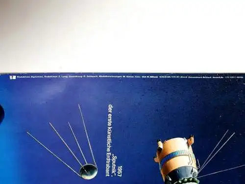 DDR Poster Plakat MIR - Frieden im Kosmos und auf der Erde