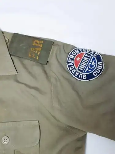 Cuba Uniformhemd FAR MININT Guardafronteras